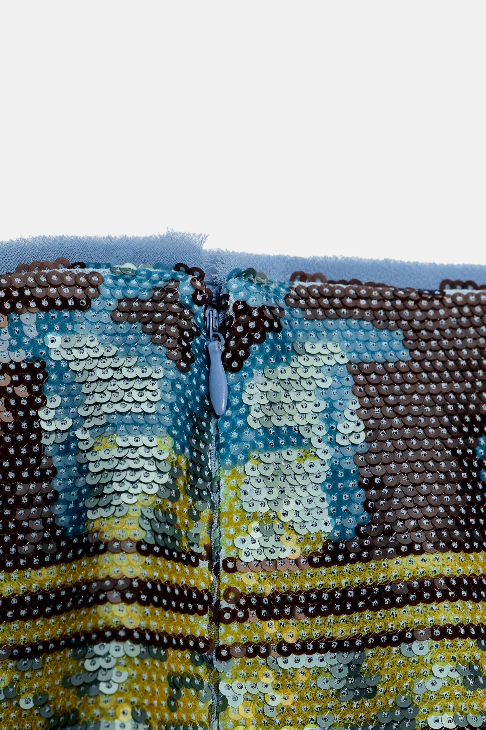 JUPE MIDI PAILLETTES ZW COLLECTION ÉDITION LIMITÉE